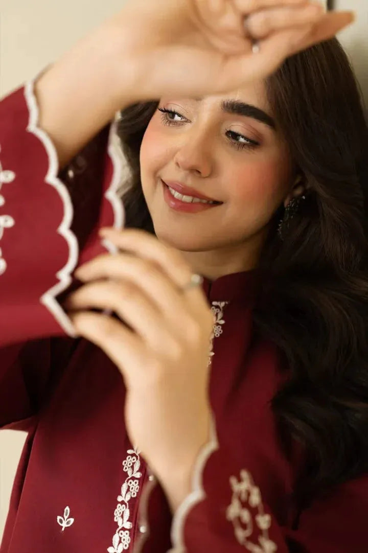 ARZO 2PC ( FARAHI SHALWAR) - Desi Rang
