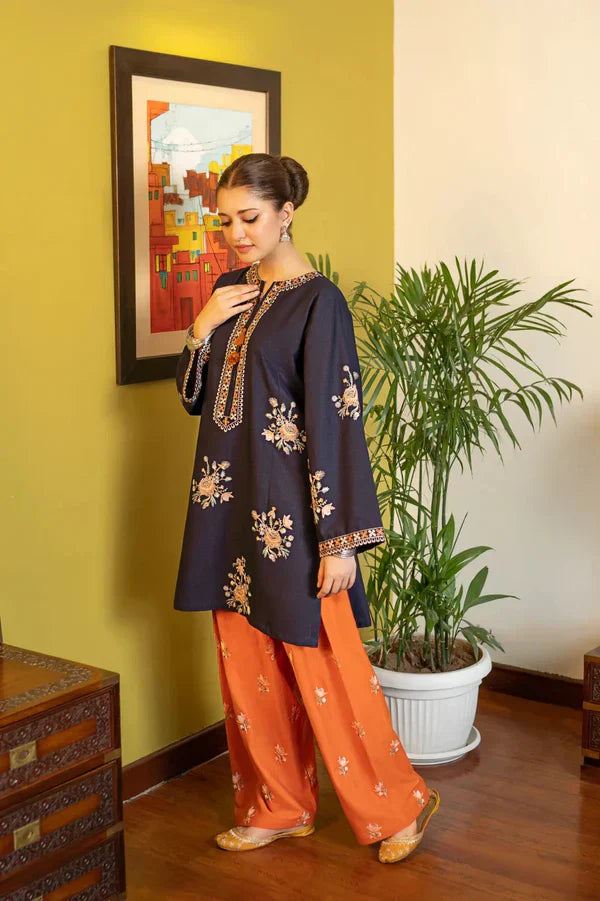 CHAND 2PC ( FARSHI SHALWAR ) - Desi Rang