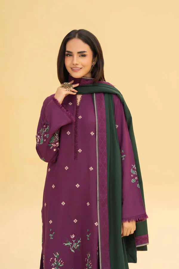 KAIRA SHAWL 3PC - Desi Rang