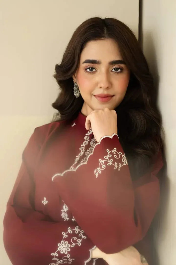 ARZO 2PC ( FARAHI SHALWAR) - Desi Rang