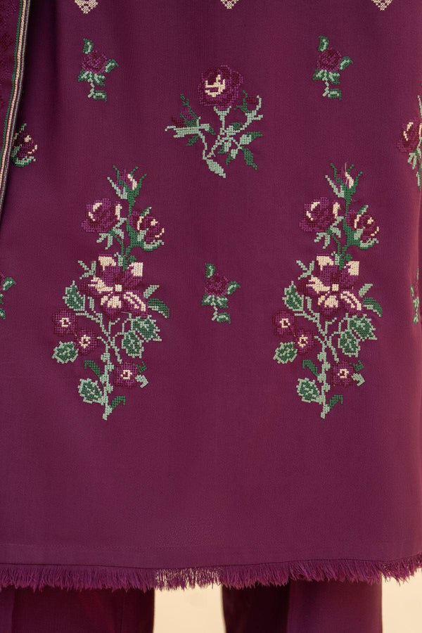 KAIRA SHAWL 3PC - Desi Rang