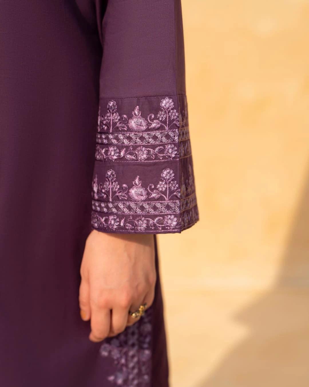MARI PURPLE 3PC - Desi Rang
