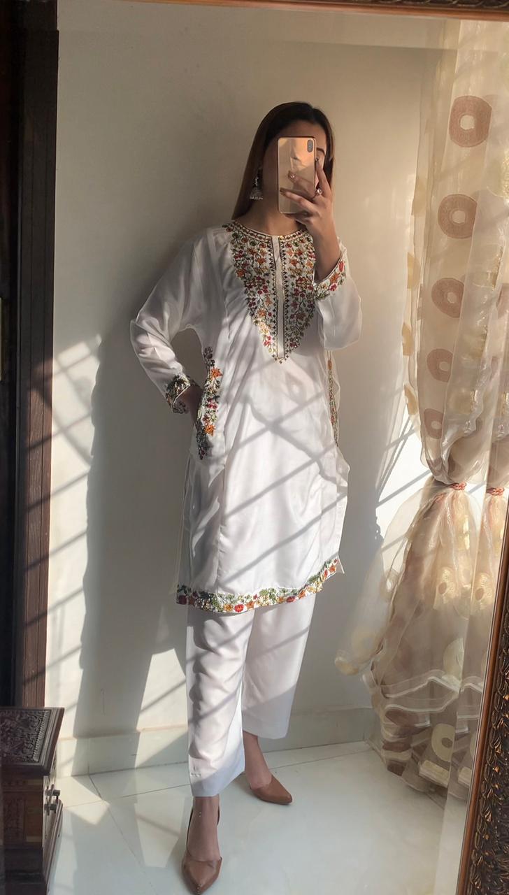 Pocket Sequence Embroidery 2pcs - Desi Rang