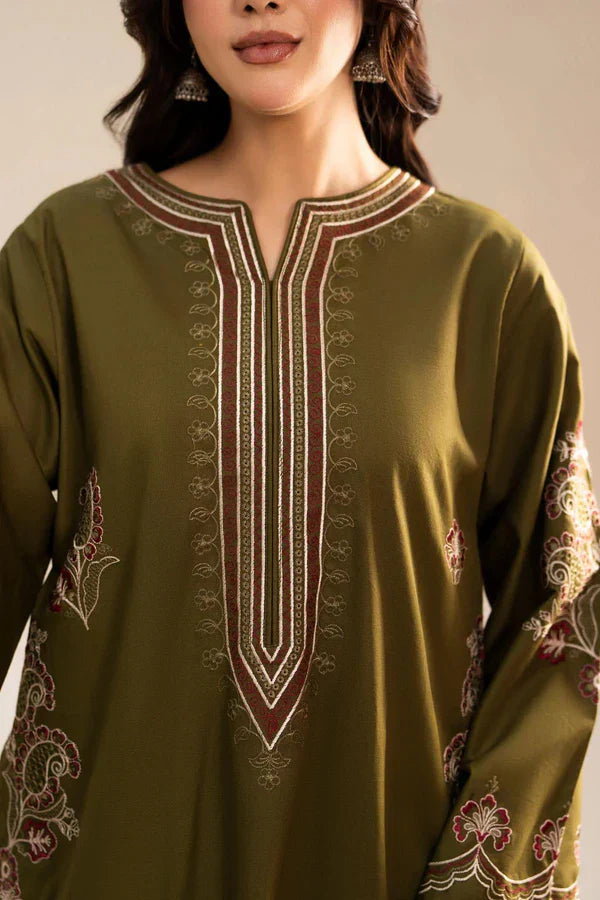 MEHNDI POCKET SET (FARSHI SHALWAR ) - Desi Rang