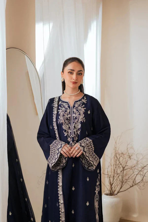 RUMI SHAWL 3PC - Desi Rang