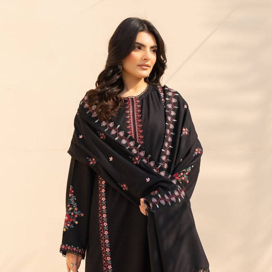 EID SPECIAL NIMRAH 3PC - Desi Rang