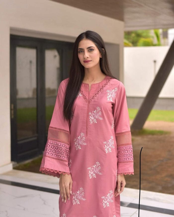 EID SPECIAL HORIYA LAWN CO-ORD SET - Desi Rang
