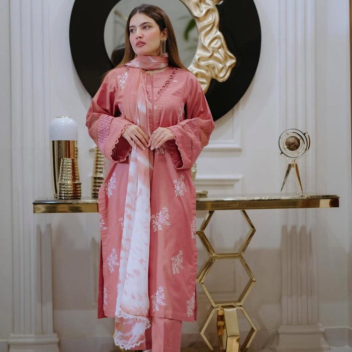 EID SPECIAL HORIYA LAWN CO-ORD SET - Desi Rang