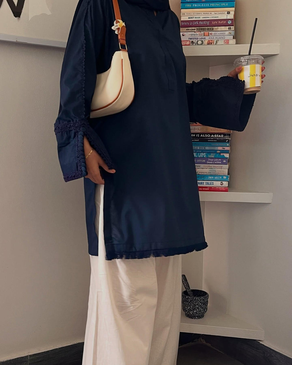 NOVA BLUE CORD SET - Desi Rang