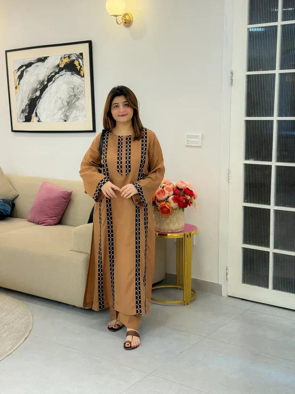 ZAINAB 2PC ( AIRLINE STYLE ) - Desi Rang