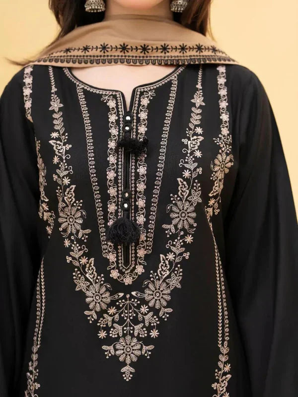 PREET SHAWL 3PC - Desi Rang