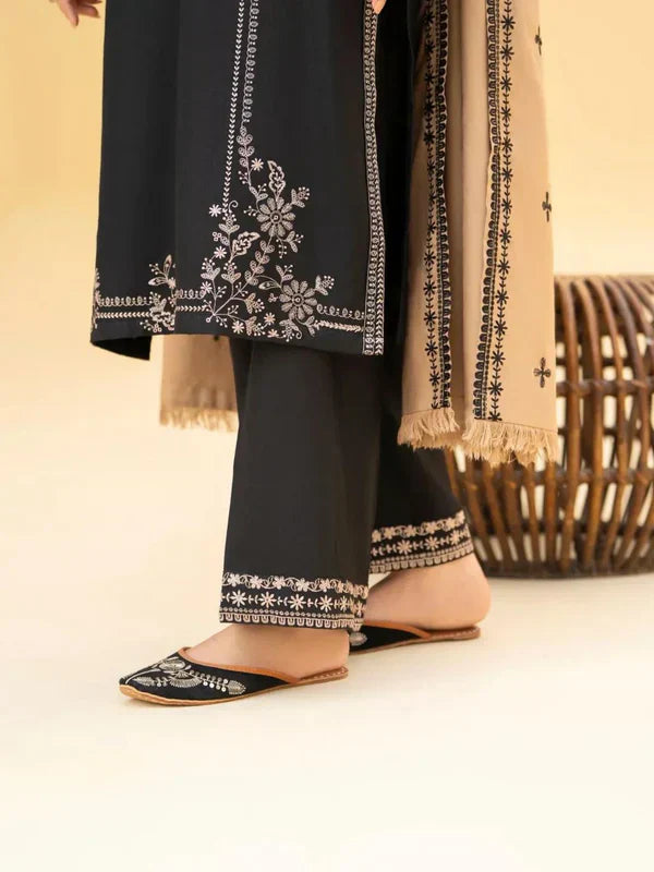 PREET SHAWL 3PC - Desi Rang
