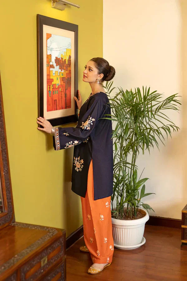 CHAND 2PC ( FARSHI SHALWAR ) - Desi Rang